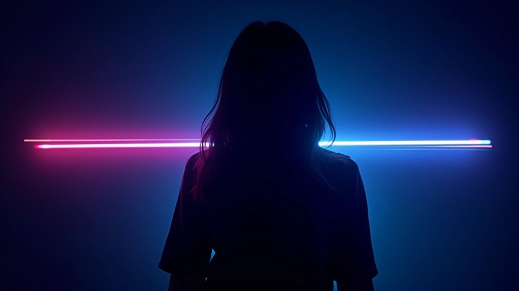 Web page layout showing multiple content sections separated by thin animated gradient lines